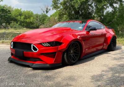 Duraflex - Ford Mustang Grid Duraflex Full 8pcs Fender Flares Body Kit 115125 - Image 6