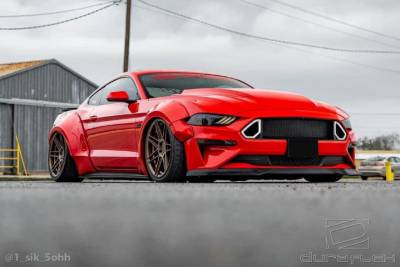 Duraflex - Ford Mustang Grid Duraflex Full 8pcs Fender Flares Body Kit 115125 - Image 7