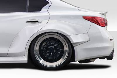 Infiniti Q50 Redline Duraflex Rear Fender Flares 116524