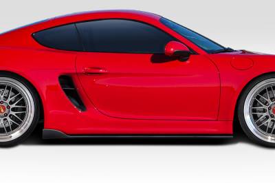 Porsche Cayman 2DR Max Duraflex Side Skirts Body Kit 116915
