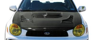 Subaru WRX Carbon Creations C-1 Hood - 1 Piece - 103124