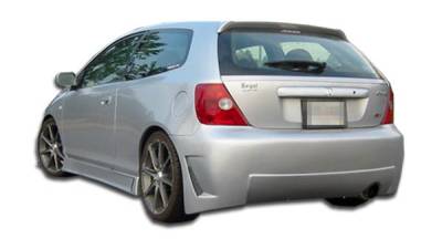 Duraflex - Honda Civic HB Duraflex B-2 Rear Bumper Cover - 1 Piece - 100348 - Image 1