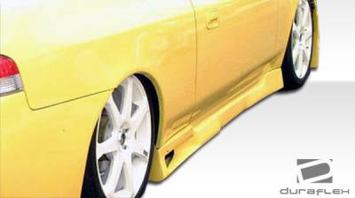 Duraflex - Honda Prelude Duraflex Spyder Side Skirts Rocker Panels - 2 Piece - 101840 - Image 2