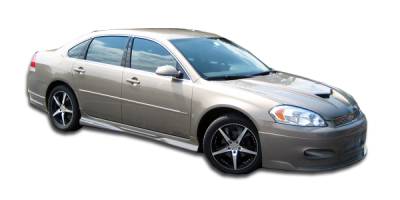 Chevrolet Impala Duraflex Racer Side Skirts Rocker Panels - 2 Piece - 103095