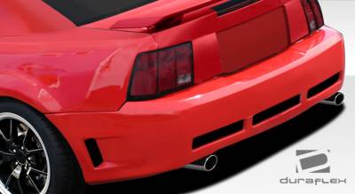 Duraflex - Ford Mustang Duraflex CBR500 Wide Body Rear Bumper Cover - 1 Piece - 107582 - Image 2