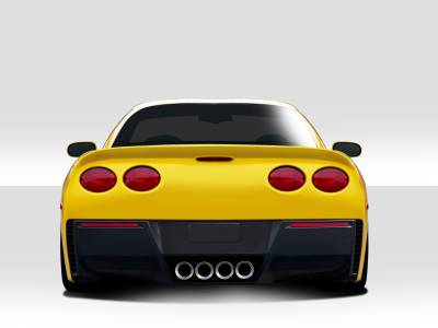 Duraflex - Chevrolet Corvette Duraflex Stingray Z Rear Bumper Cover - 1 Piece - 112340 - Image 1