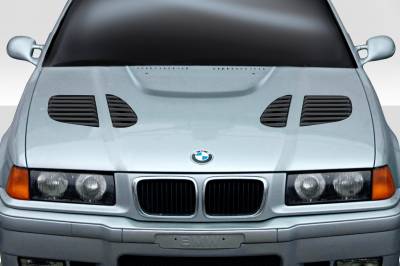 Duraflex - BMW 3 Series 4DR GTR Duraflex Body Kit- Hood 113317 - Image 1