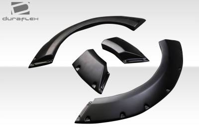 Duraflex - Hyundai Veloster Envisions Duraflex Rear Fender Flares 114306 - Image 9