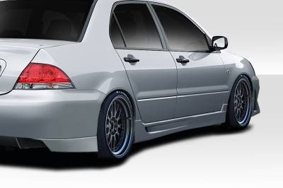 Mitsubishi Lancer Trackstars Duraflex Side Skirts Body Kit 114665