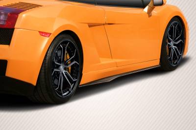 Lamborghini Gallardo LP570 Look Carbon Fiber Side Skirts Body Kit 115145