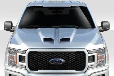 Duraflex - Universal WS6 V2 Look Duraflex Cowl Hood Scoop 114557 - Image 1