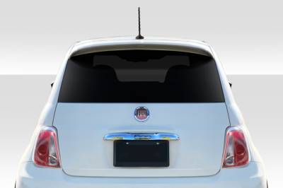 Duraflex - Fiat 500 Abarth Look Duraflex Body Kit-Roof Wing/Spoiler 115623 - Image 1