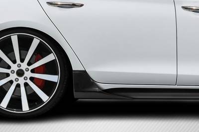 Carbon Creations - Genesis G70 MSR Carbon Fiber Creations Side Skirts Add On Body Kit 116268 - Image 1