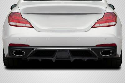 Carbon Creations - Genesis G70 MSR Carbon Fiber Rear Bumper Diffuser Body Kit 116274 - Image 1