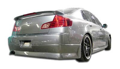 Infiniti G35 4DR Duraflex GT Competition Rear Lip Under Spoiler Air Dam - 1 Piece - 100471
