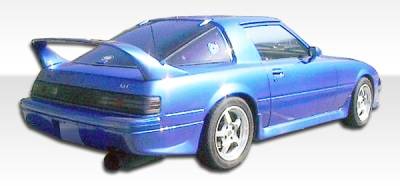 Mazda RX-7 Duraflex M-1 Speed Rear Lip Under Spoiler Air Dam - 1 Piece - 102438