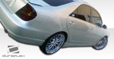Duraflex - Toyota Camry Duraflex Vortex Rear Add On Bumper Extensions - 2 Piece - 104218 - Image 2