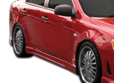 Mitsubishi Lancer Duraflex C-1 Side Skirts Rocker Panels - 2 Piece - 106418