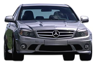 Mercedes-Benz C Class Duraflex C63 Look Front Bumper Cover - 1 Piece - 107191