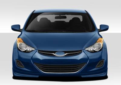Hyundai Elantra Duraflex Racer Front Lip Under Spoiler Air Dam - 1 Piece - 109336