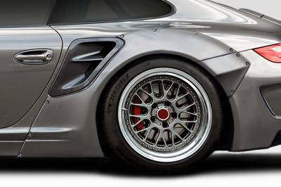 Porsche 997 LBW Duraflex Rear Fender Flares 117289