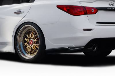 Infiniti Q50 D-Style Duraflex Rear Bumper Lip Body Kit 117383