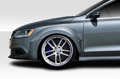 Volkswagen Jetta KTV Duraflex 4pcs Wide Front Fender Flares 117447