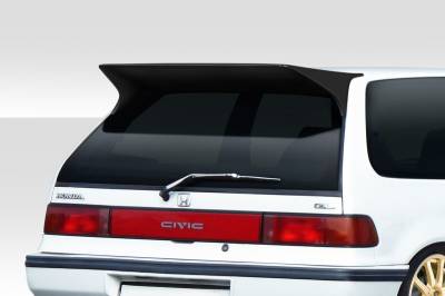 Duraflex - Honda Civic HB JDM Duraflex Body Kit-Roof Wing/Spoiler 117462 - Image 1