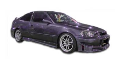 Honda Civic Duraflex M3 Side Skirts Rocker Panels - 2 Piece - 101770