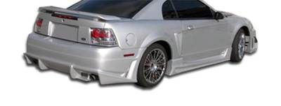 Ford Mustang Duraflex Bomber Rear Bumper Cover - 1 Piece - 103274
