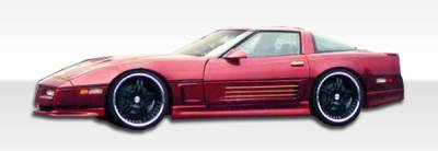 Duraflex - Chevrolet Corvette Duraflex GTO Side Skirts Rocker Panels - 2 Piece - 103451 - Image 1