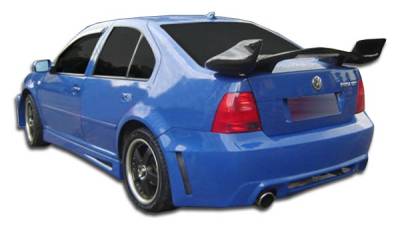 Volkswagen Jetta Duraflex Velocity Rear Bumper Cover - 1 Piece - 104526