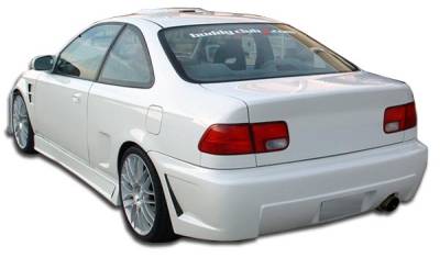 Honda Civic 2DR & 4DR Duraflex B-2 Rear Bumper Cover - 1 Piece - 105538