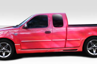 Ford F150 Duraflex Platinum Side Skirts Rocker Panels - 4 Piece - 105690