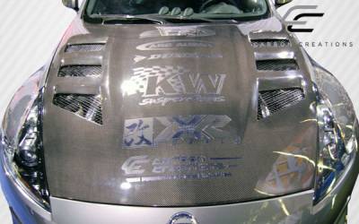 Carbon Creations - Nissan 370Z Carbon Creations Hot Wheels Hood - 1 Piece - 105852 - Image 2