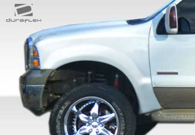 Duraflex - Ford F250 F350 F450 F550 Super Duty Duraflex Off Road Bulge Front Fenders - 2 Piece - 106464 - Image 2