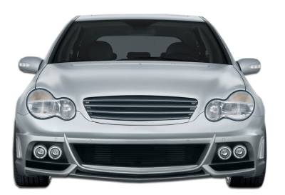 Mercedes-Benz C Class Duraflex W-1 Front Bumper Cover - 1 Piece - 107134