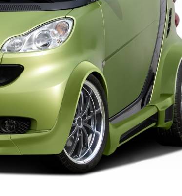 Duraflex - Smart ForTwo Duraflex GT300 Wide Body Front Fenders - 2 Piece - 107843 - Image 1