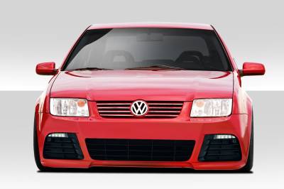 Volkswagen Jetta Duraflex R Look Front Bumper Cover - 1 Piece - 109474
