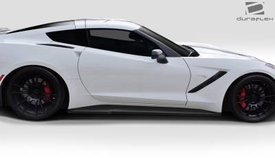 Duraflex - Chevrolet Corvette Duraflex Gran Veloce Side Skirts- 2 Piece - 112425 - Image 2