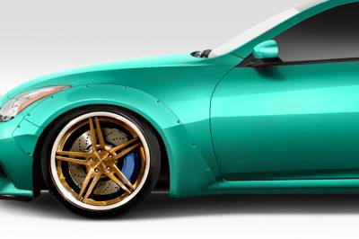 Infiniti G Coupe LBW Duraflex Front Fender Flares 113529