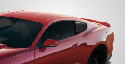 Ford Mustang Carbon Creations R-Spec Window Scoop - 2 Piece - 112463