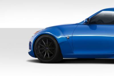 Nissan 370Z Circuit Duraflex 75mm Front Fender Flares 112596