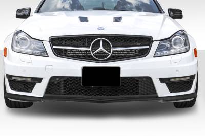 Mercedes C Class BS Look Duraflex Front Bumper Lip Body Kit 112748