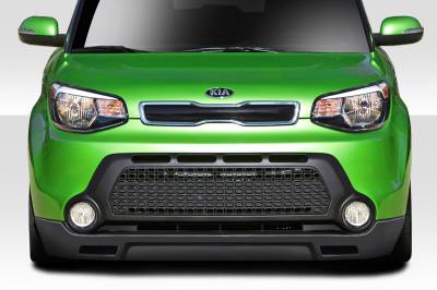 Kia Soul Racer Duraflex Front Bumper Lip Body Kit 113431
