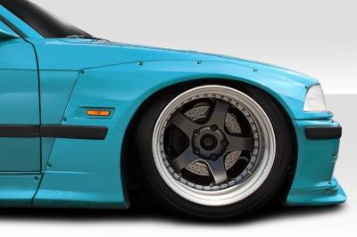 Duraflex - BMW 3 Series Circuit Duraflex Fender Flares 113442 - Image 1