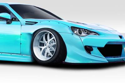 Duraflex - Scion FRS GT500 V3 Duraflex Wide Front Fender Flares 114481 - Image 2