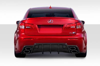 Duraflex - Lexus IS-F W-1 Duraflex Rear Body Kit Bumper 114737 - Image 1