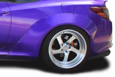 Duraflex - Hyundai Genesis 2DR MSR V2 70MM Duraflex Rear Fender Flares 115276 - Image 1