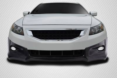 Honda Accord 2DR HFP V2 Carbon Fiber Front Bumper Lip Body Kit 115448
